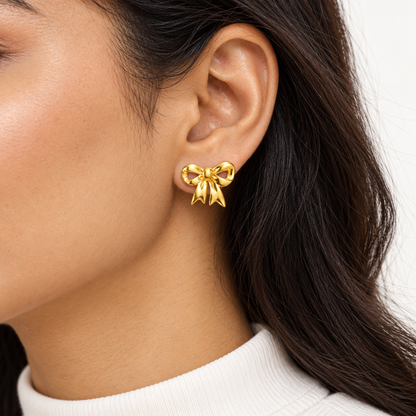 Bow Earings