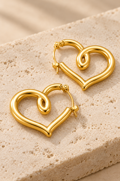 Heart Shape Earing