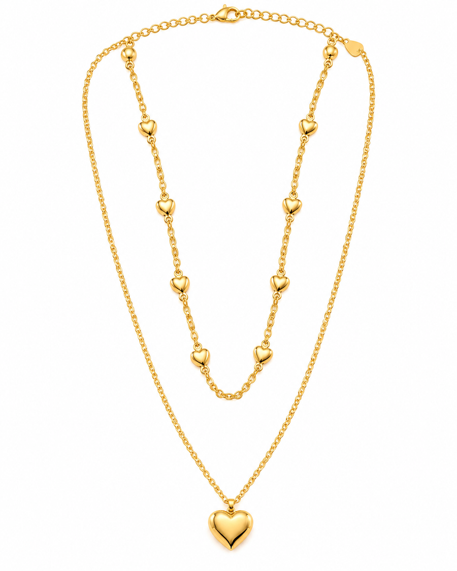 Double line Necklace